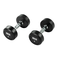 Гантель обрезиненная 5 кг BRONZE GYM BG-PA-DB-R050