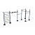 Рукоход-змейка, шведская стенка, четырехсторонний турник MB Barbell MB 7.60/12